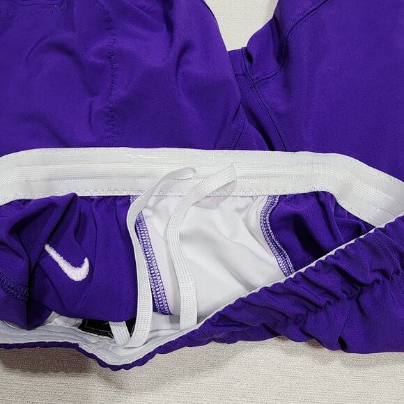Nike Men's Football Tights Shorts Purple SIZE XXL L19'' x W32'' - Picture 8 of 8